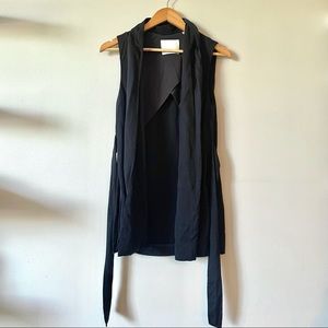 ARITZIA Wilfred vest cardigan with pockets